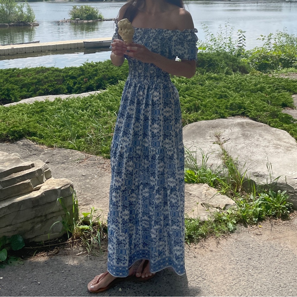 Smocked Maxi Dress